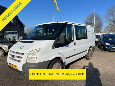 Ford Transit 260S 2.2 TDCI DC DUBBELE CABINE, AIRCO ENZ